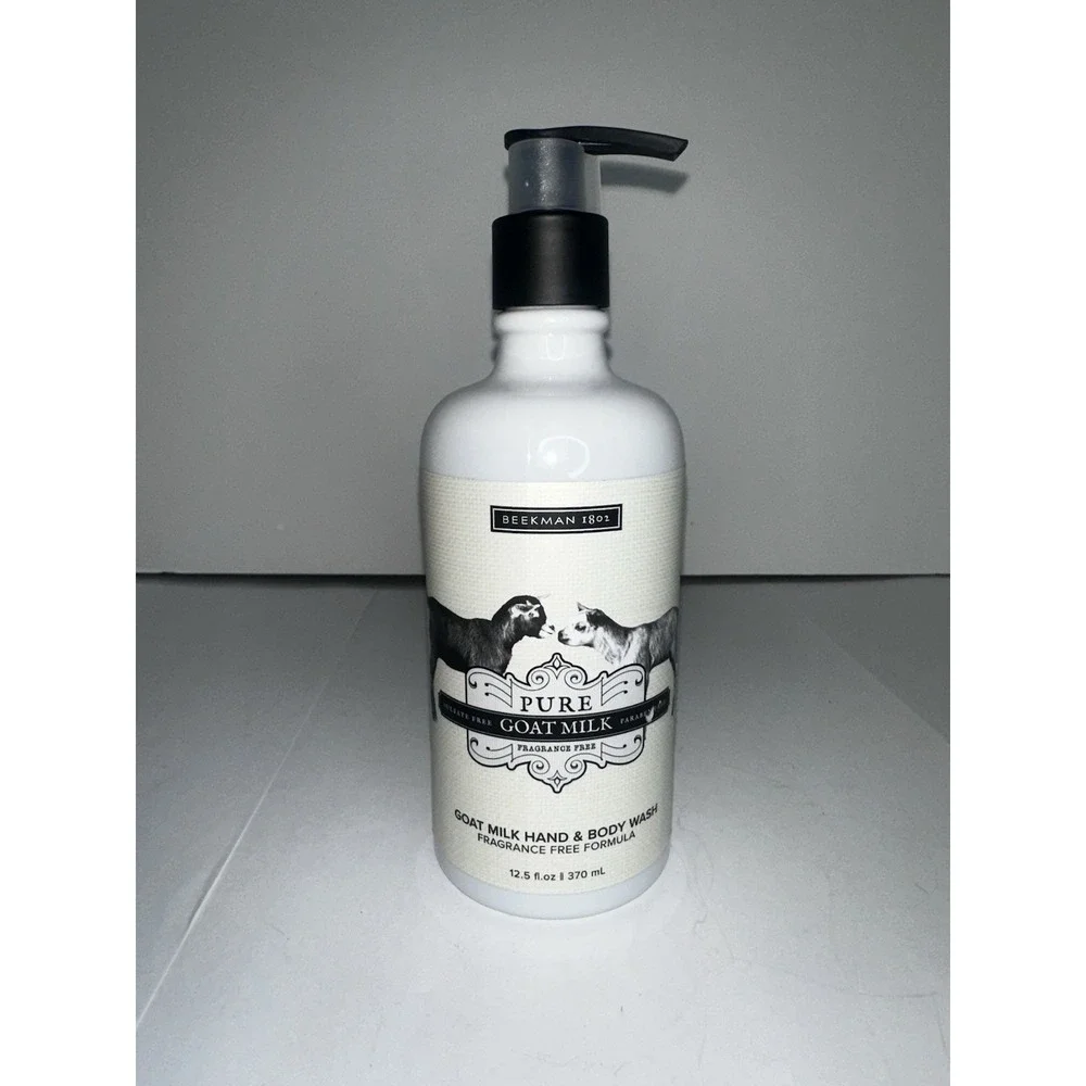 Beekman 1802 Pure Goat Milk Hand & Body Wash 370 ml 12.5 oz Fragrance Free - Picture 1 of 5